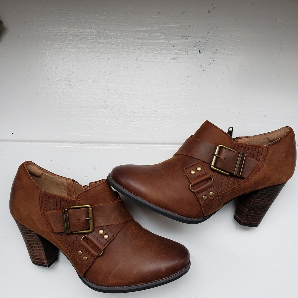 Clarks Indigo Booties.